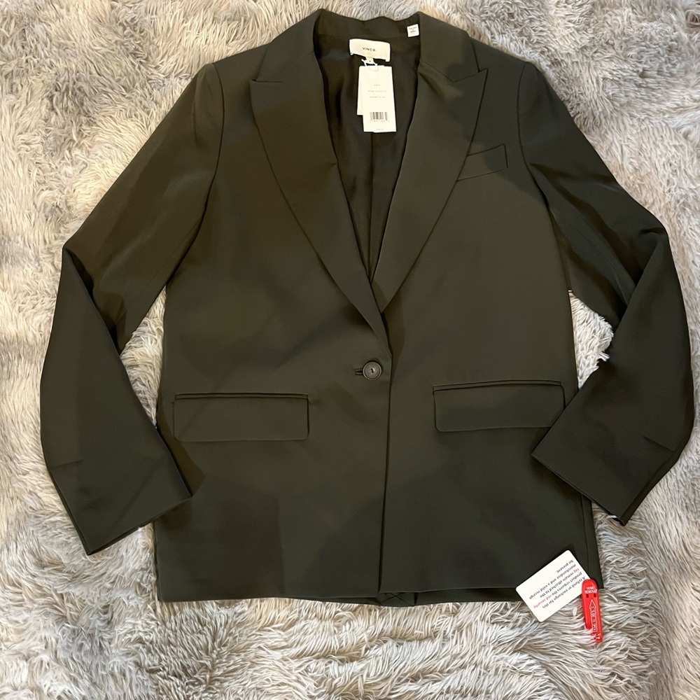 VINCE Boyfriend Blazer. Size 8. New - Picture 7 of 12